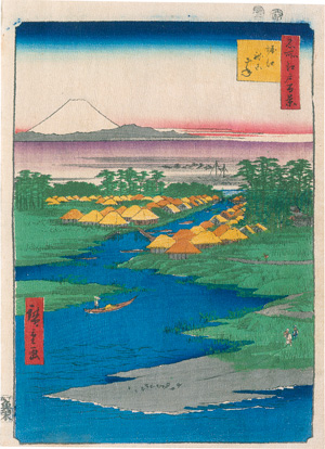 Lot 655, Auction  121, Hiroshige, Utagawa, Meisho Edo Hyakkei (japonice:) Hundert berühmte Ansichten von Edo