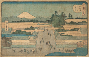 Lot 660, Auction  121, Hiroshige II., Utagawa, Ukiyo-e Farbholzschnitt. Format Oban tate-e (cm)