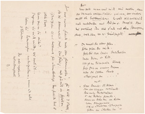 Benn, Gottfried, Sammlung von 8 Briefen 1933