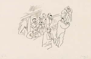 Morand, Paul und Pascin, Jules - Illustr., Fermé la Nuit