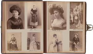 Lot 4053, Auction  121, Opera & Theater, Album with portraits of mainly German opera and theater celebrities and personalities