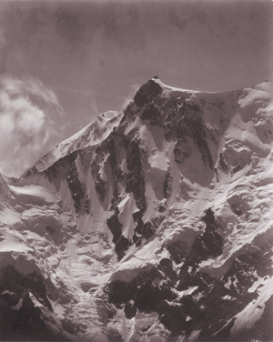 Lot 4066, Auction  121, Sella, Vittorio, Signalkuppe des Monte Rosa; Blick vom Lysjoch auf den Monte Rosa