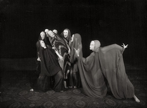Lot 4121, Auction  121, Dance Photography, Scene from the dance performance "Totentanz II" (Danse Macabre) choreographed by Mary Wigman