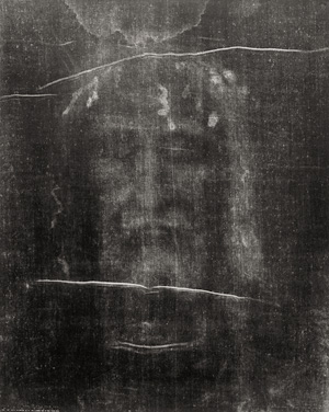 Lot 4133, Auction  121, Enrie, Giuseppe, Santo volto del Divin Redentore (Detail of the Shroud of Turin)