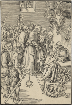 Lot 5055, Auction  121, Cranach d. Ä., Lucas, Christus vor Kaiphas