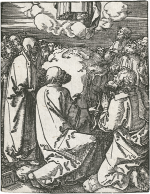 Lot 5065, Auction  121, Dürer, Albrecht, Himmelfahrt; Sendung des Hl. Geistes