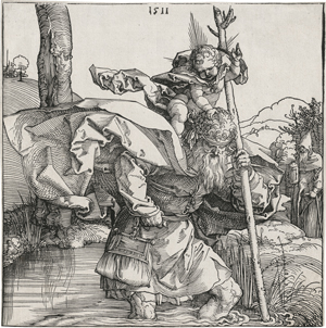 Lot 5071, Auction  121, Dürer, Albrecht, Der hl. Christophorus