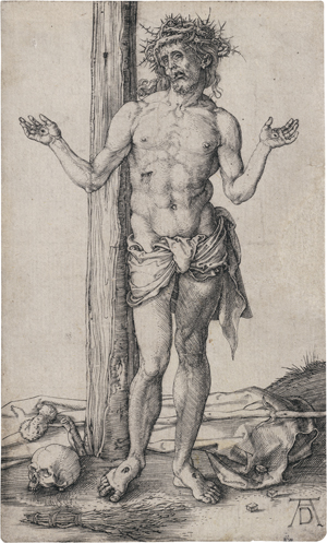 Lot 5078, Auction  121, Dürer, Albrecht, Der Schmerzensmann mit ausgebreiteten Armen
