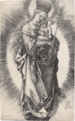 Lot 5080, Auction  121, Dürer, Albrecht, Maria mit Zepter und Sternenkrone