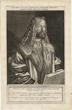Lot 5115, Auction  121, Kilian, Lucas, Bildnis Albrecht Dürers in halber Figur