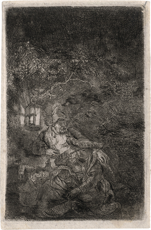 Lot 5159, Auction  121, Rembrandt Harmensz. van Rijn, Die Ruhe auf der Flucht, Nachtstück