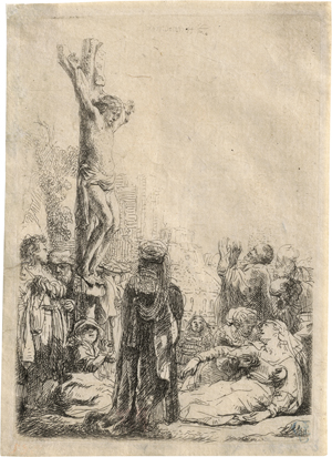 Lot 5163, Auction  121, Rembrandt Harmensz. van Rijn, Christus am Kreuze (kleine Platte)