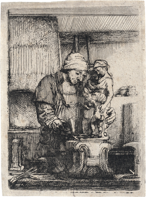 Lot 5168, Auction  121, Rembrandt Harmensz. van Rijn, Der Goldschmied