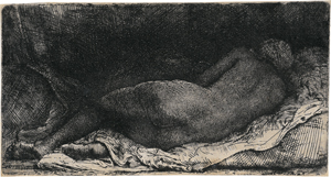 Lot 5172, Auction  121, Rembrandt Harmensz. van Rijn, Liegende nackte Frau