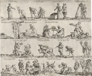 Lot 5198, Auction  121, Venezianisch, um 1560. Volkstümliche Sprichwörter und Aphorismen