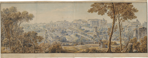 Lot 5216, Auction  121, Bence, Jacques Martin Sylvestre, Vue du Mont Quirinal et d'une partie du Mont Viminal