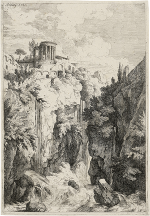 Lot 5233, Auction  121, Dietrich, Christian Wilhelm Ernst, Der Sybillen-Tempel zu Tivoli