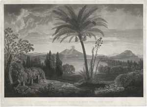 Lot 5238, Auction  121, Gmelin, Wilhelm Friedrich, Blick auf den Vesuv vom Mare Morto bei Neapel