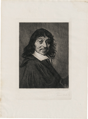 Lot 5332, Auction  121, Ilsted, Peter, Bildnis René Descartes
