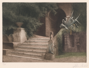 Lot 5338, Auction  121, Ilsted, Peter, Aus dem Garten der Villa d'Este