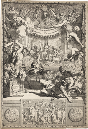 Lot 5535, Auction  121, Lairesse, Gerard de, Allegorie auf die Siege Wilhelms III. von Oranien 