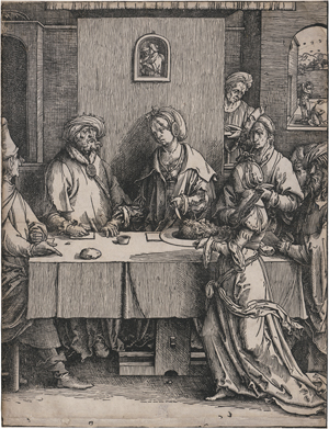 Lot 5547, Auction  121, Leyden, Lucas van, Salome mit dem Kopf Johannes des Täufers