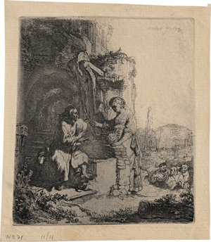 Lot 5600, Auction  121, Rembrandt Harmensz. van Rijn, Christus und die Samariterin