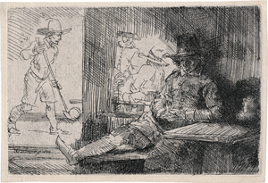 Lot 5605, Auction  121, Rembrandt Harmensz. van Rijn, Das Kolf-Spiel
