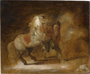 Lot 6042, Auction  121, Französisch, um 1860. Das scheuende Pferd