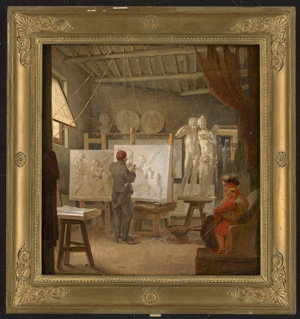 Los 6049 - Deutsch oder Dänisch - um 1817/18. Im römischen Atelier von Bertel Thovaldsen - 1 - thumb