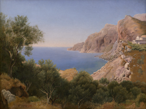 Lot 6065, Auction  121, Trolle, Harald, Capri: Blick auf den Monte Castiglione und die Certosa di San Giacomo