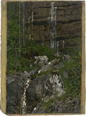 Lot 6320, Auction  121, Rothaug, Alexander, Gebirgsbach mit Wasserfall