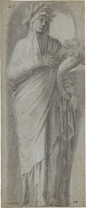 Lot 6608, Auction  121, Italienisch, um 1560-80. Ceres mit Füllhorn