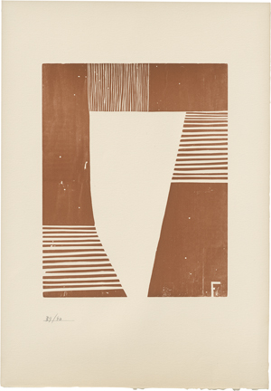 Lot 7020, Auction  121, Freundlich, Otto, Abstrakte Komposition