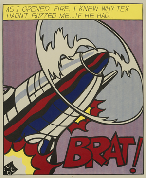 Lot 7345, Auction  121, Lichtenstein, Roy, As I opened fire