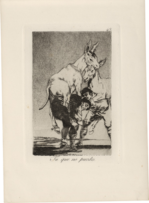 Lot 7512, Auction  121, Goya, Francisco de, Los Caprichos