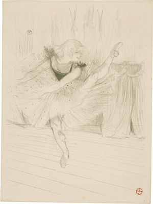 Lot 8001, Auction  121, Toulouse-Lautrec, Henri de, Miss Ida Heath, danseuse anglaise