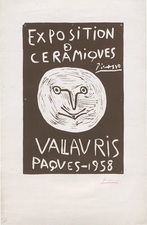 Lot 8136, Auction  121, Picasso, Pablo, Exposition de céramiques de Vallauris Pâques