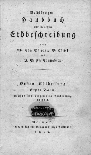 Lot 14, Auction  122, Gaspari, Adam Christian, Vollständiges Handbuch der neuesten Erdbeschreibung. 23 Bände