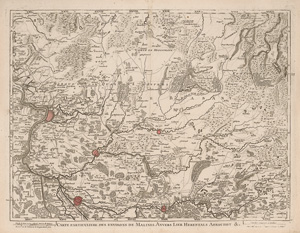 Los 86 - Friex, Eugène-Henri - Atlas du théatre de la guerre. Cartes des povinces des Pays Bas - 0 - thumb