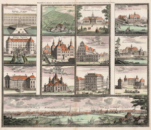 Lot 154, Auction  122, Homann, Johann Baptist, Prospect der Königl: Scwed: Haupt und Residentz-Stadt Stokholm 