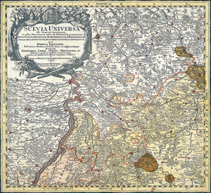 Lot 176, Auction  122, Seutter, Matthäus, Suevia Universa IX. tabulis delineata, in quibus omnium