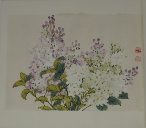 Los 453 - Qi Baishi - Album mit Blumen und Blüten. Peking, Guójì Shûdiàn, 1954 - 3 - thumb