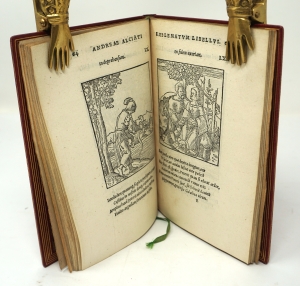 Los 1203 - Alciato, Andrea - Emblemata libellus, vigilanter recognitus, & ab ipso iam autore locupletatus - 5 - thumb