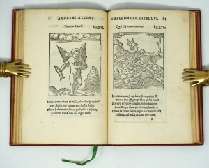 Los 1203 - Alciato, Andrea - Emblemata libellus, vigilanter recognitus, & ab ipso iam autore locupletatus - 6 - thumb