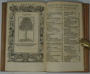 Los 1204 - Alciato, Andrea - Emblemata. D. A. Alciati, denuo ab ipso Autore recognita, ac, quæ desiderabantur - 5 - thumb