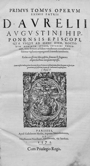 Lot 1219, Auction  122, Augustinus, Aurelius, Opera. 10 Teile und Index in 5 Bänden. 