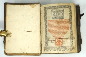 Los 1243 - Biblia latina - Biblia cum concordantijs veteris et noui testamenti et sacrorum canonum - 5 - thumb