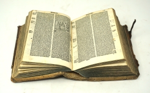Los 1243 - Biblia latina - Biblia cum concordantijs veteris et noui testamenti et sacrorum canonum - 6 - thumb
