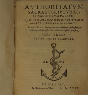 Lot 1276, Auction  122, Canisius, Petrus, Authoritatum Sacrae Scripturae, et sanctorum patrum